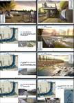 非常不错的某滨河景观概念规划方案设计完整图册（共87页）