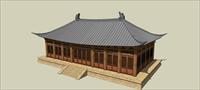 Sketch Up 精品模型---中式景观建筑