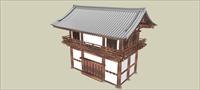 Sketch Up 精品模型---中式景观建筑