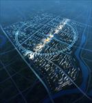 城市中轴规划（JPG格式效果图+场景中用到的贴图+PSD成图+3D模型）