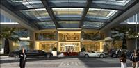 酒店入口大厅（JPG格式效果图+场景中用到的贴图+PSD成图+3D模型）