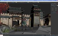 3dmax 武神—罗林城模型