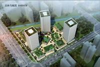 西安高新区办公建筑群规划设计方案SU(草图大师)精细模型