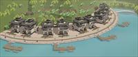 豪华滨湖联排别墅建筑设计方案SketchUp精细模型