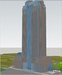 商业星级酒店建筑设计方案精细sketchup模型