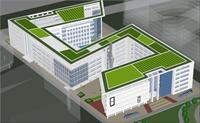 科研办公楼建筑设计精细sketchup模型