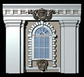 奥地利建筑之窗3dmax欧式窗户模型