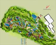 温泉景区规划设计彩平图图