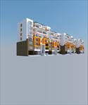 多层住宅建筑设计SU(草图大师)模型